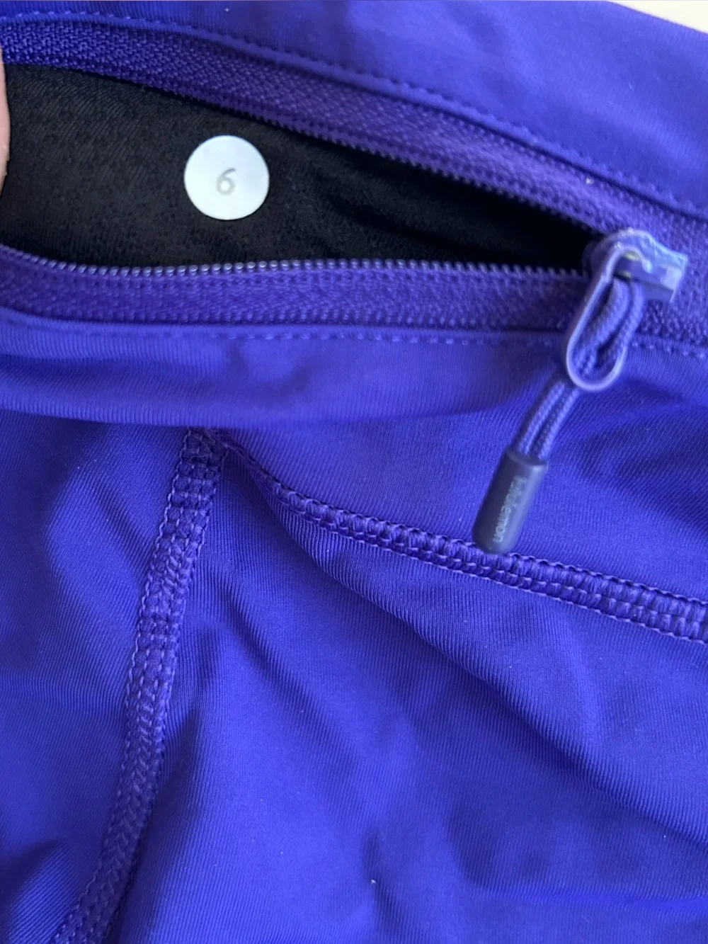 lululemon athletica Capri Leggings in pulple size 6